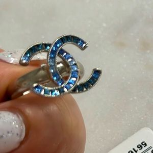 Chanel cc logo ring size 52
